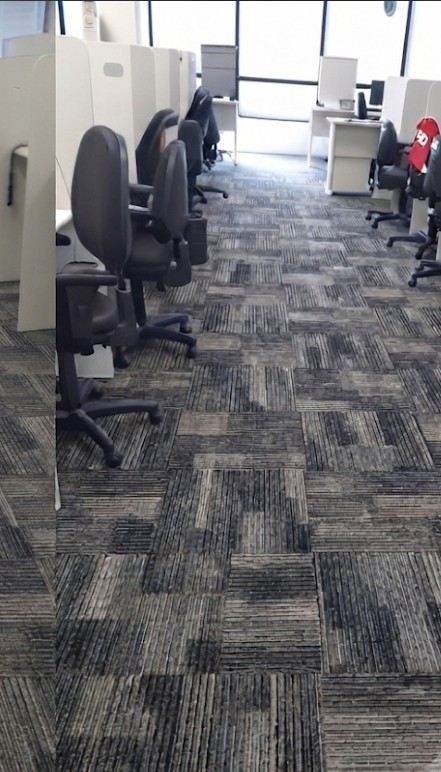 Office Carpet Cleaning — after cleaning