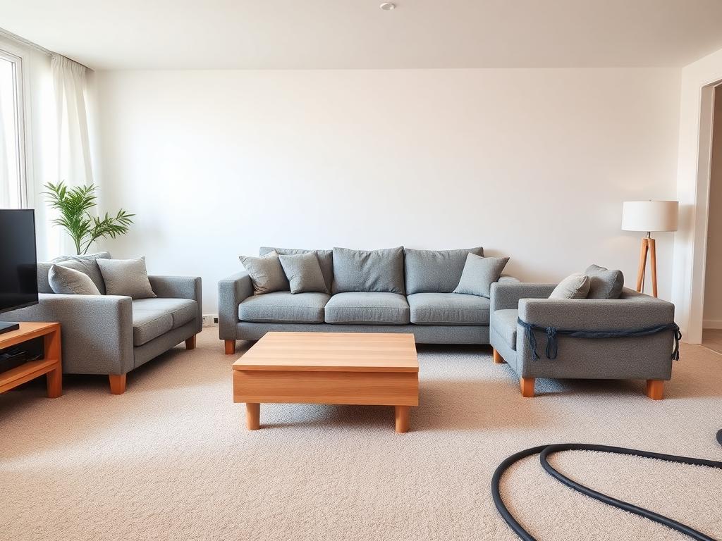 Living Room Refresh — after cleaning